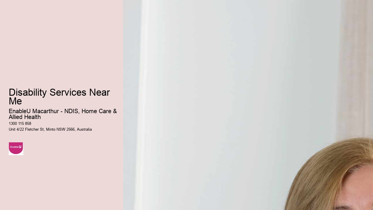 Disability Services Near Me