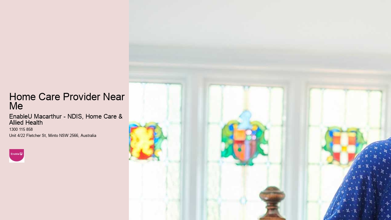 Home Care Provider Near Me